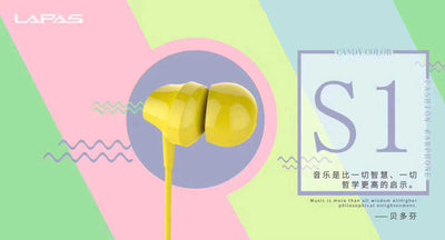 Lapas S1 3.5mm Mp3 Stereo Kulaklık Yeşil