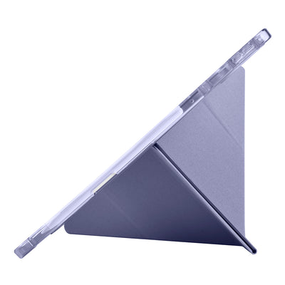 Lenovo Idea Tab Pro 12.7 TB-373FU Kılıf Zore Tri Folding Kalem Bölmeli Standlı Kılıf Rose Gold