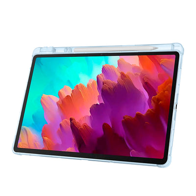 Lenovo Idea Tab Pro 12.7 TB-373FU Kılıf Zore Tri Folding Kalem Bölmeli Standlı Kılıf Rose Gold