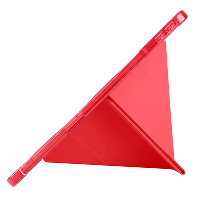 Lenovo M11 TB-330FU Kılıf Zore Tri Folding Kalem Bölmeli Standlı Kılıf Mavi