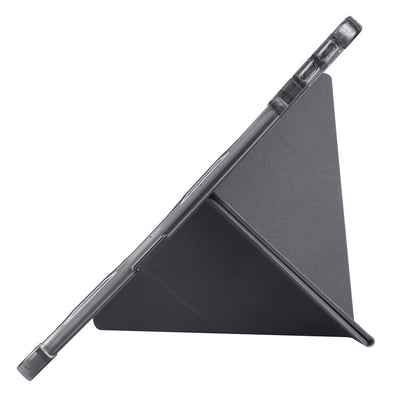 Lenovo M11 TB-330FU Kılıf Zore Tri Folding Kalem Bölmeli Standlı Kılıf Mavi