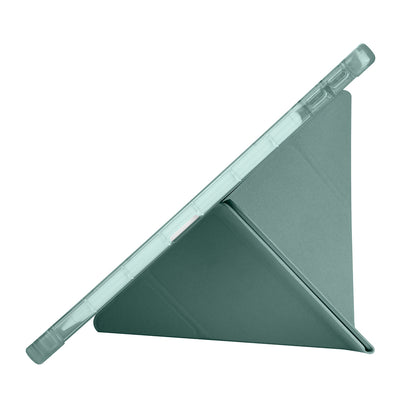 Lenovo Tab TB-311FU Kılıf Zore Tri Folding Kalem Bölmeli Standlı Kılıf Lila