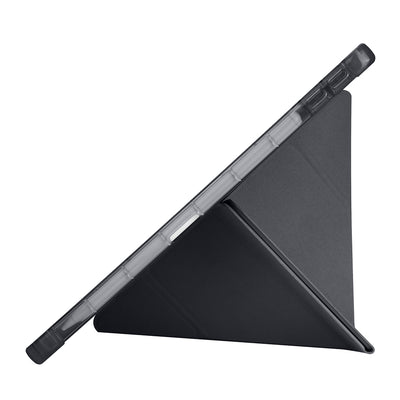 Lenovo Tab TB-311FU Kılıf Zore Tri Folding Kalem Bölmeli Standlı Kılıf Koyu Yeşil