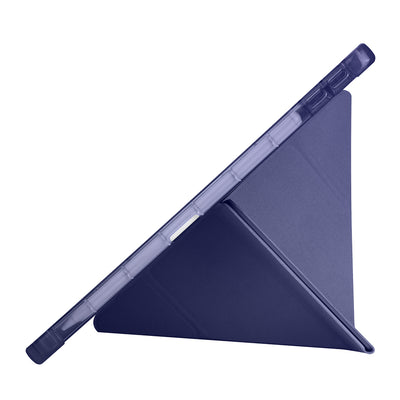 Lenovo Tab TB-311FU Kılıf Zore Tri Folding Kalem Bölmeli Standlı Kılıf Koyu Yeşil