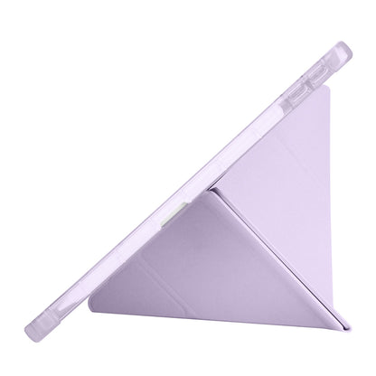 Lenovo Tab TB-311FU Kılıf Zore Tri Folding Kalem Bölmeli Standlı Kılıf