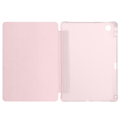 Lenovo Tab TB-311FU Kılıf Zore Tri Folding Kalem Bölmeli Standlı Kılıf Koyu Yeşil