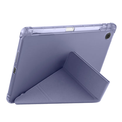 Lenovo Tab TB-311FU Kılıf Zore Tri Folding Kalem Bölmeli Standlı Kılıf