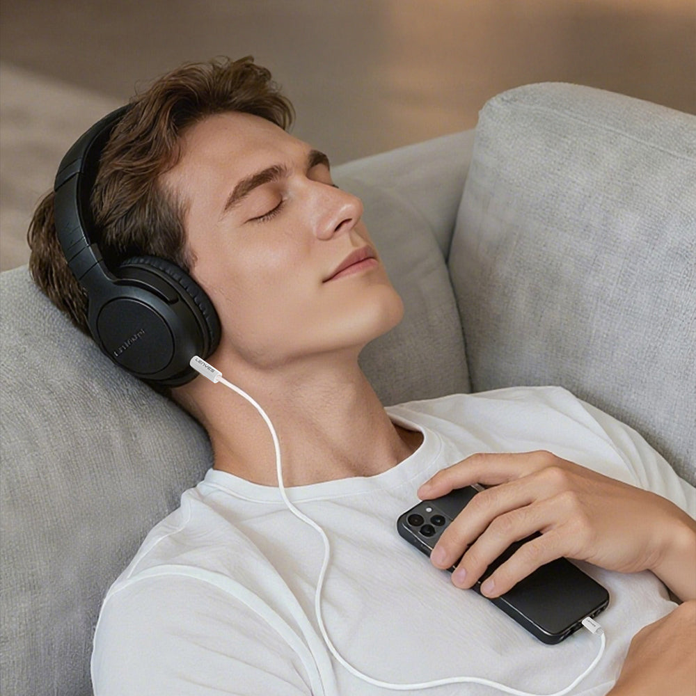 Lenyes AX102 Type-C to 3.5mm AUX Audio Kablo 1M