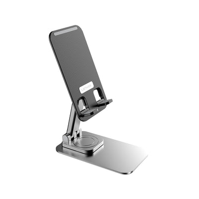 Lenyes CR136 Ayarlanabilir Katlanabilir 360° Dönebilen Telefon ve Tablet Standı Siyah