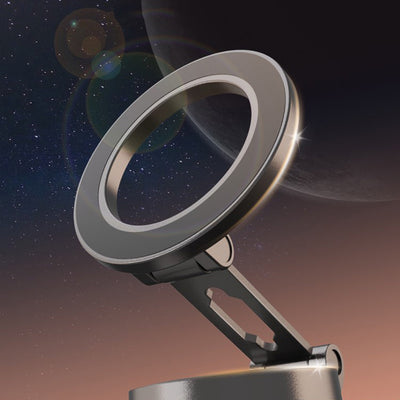 Lenyes CR137 Magnetik Magsafe 360° Oynar Başlıklı Araç İçi Telefon Tutucu Siyah