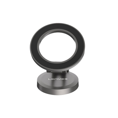 Lenyes CR137 Magnetik Magsafe 360° Oynar Başlıklı Araç İçi Telefon Tutucu Siyah