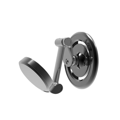 Lenyes CR160 Magnetik MagSafe 360° Oynar Başlıklı Araç İçi Telefon Tutucu Siyah