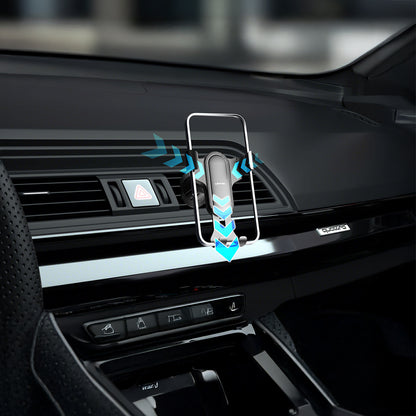 Lenyes CR181 360 Derece Dönebilen Havalandırma Tasarımlı Araç Telefon Tutucu