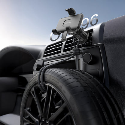 Lenyes CR196 360° Dönebilen Havalandırma Tasarım Araç Telefon Tutucu