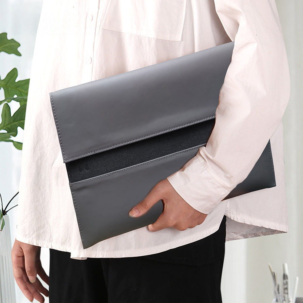 Lenyes LB511 NFC Tag Özellikli 14 inç Su Geçirmez Laptop Kılıfı