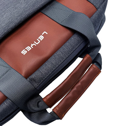 Lenyes LB543 Su Geçirmez Polyester Kumaş Çıkarılabilir Omuz Askılı 13-14 inç Laptop Çantası