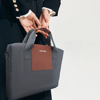 Lenyes LB544 Rambler Serisi Polyester Kumaş 15-16 inç Su Geçirmez Laptop Çantası