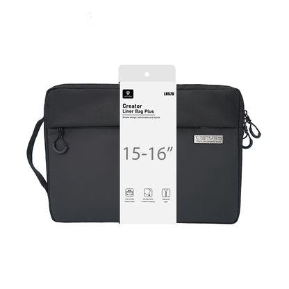 Lenyes LB576 Creator Serisi Darbe Emici Su Geçirmez Polyester Kumaş 15-16 inç Laptop Çantası