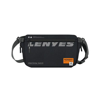 Lenyes LB594 Innovator Crossbody Serisi Manyetik Tokalı 500D Su Geçirmez Kumaşlı Çapraz Vücut Çantası