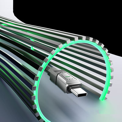 Lenyes LC506 Type-C to Type-C PD 100W Hızlı Şarj Özellikli Data ve Şarj Kablosu 1M Siyah