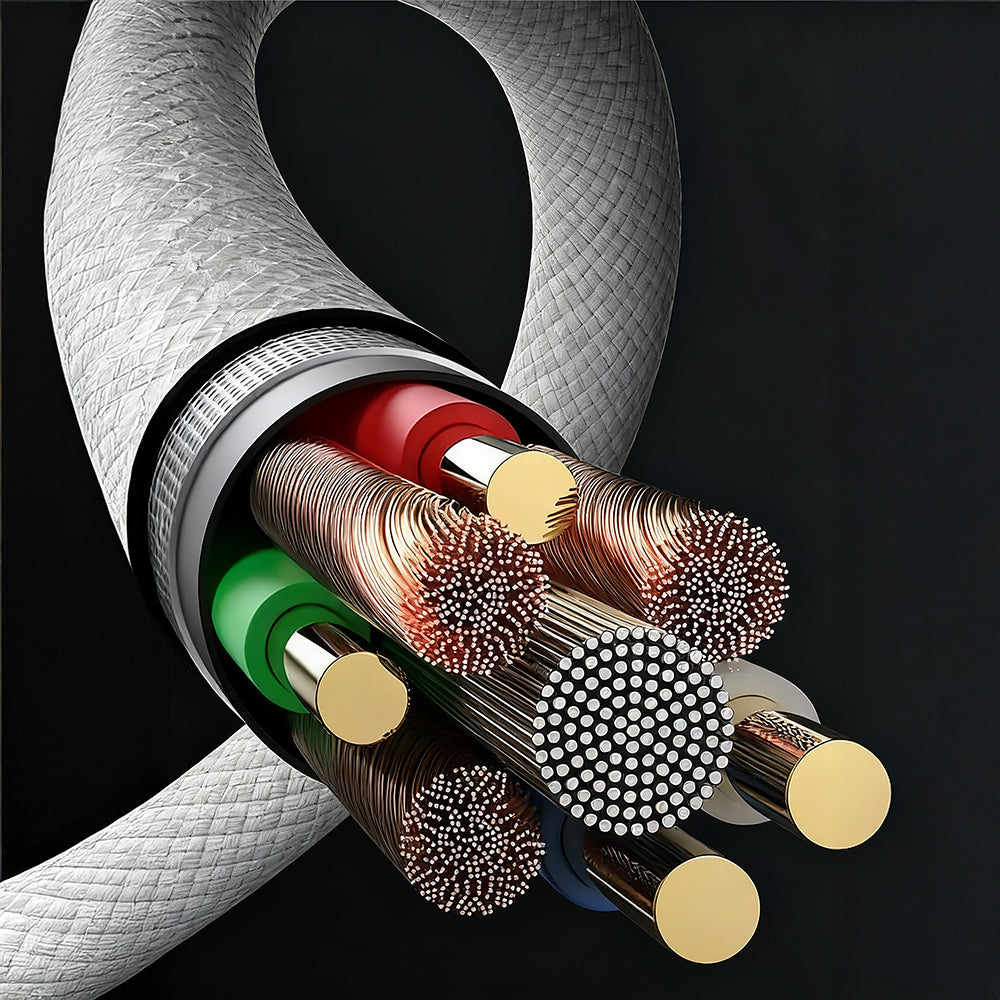 Lenyes LC526 Type-C to Type-C Akıllı Çip Koruma Özellikli Data ve Şarj Kablosu 60W 1.2M