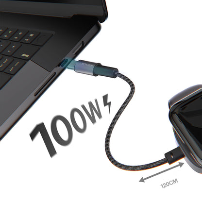 Lenyes LC540 Type-C to Type-C + Akıllı Saat Şarj Kablosu 100W 1.2M