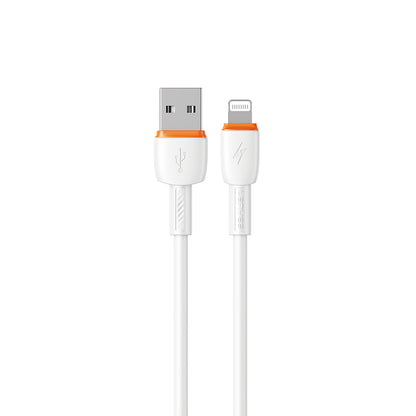 Lenyes LC545 USB to Lightning Hızlı Şarj Özellikli Data ve Şarj Kablosu 12W 1M