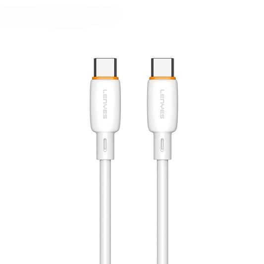 Lenyes LC548-TC-TC Type-C to Type-C Hızlı Şarj Özellikli PD Data ve Şarj Kablosu 60W 1M