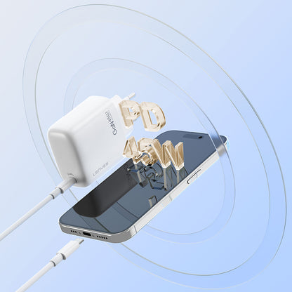 Lenyes LCH90 Type-C GaN Teknolojili PD Hızlı Şarj Özellikli Şarj Başlığı 20W