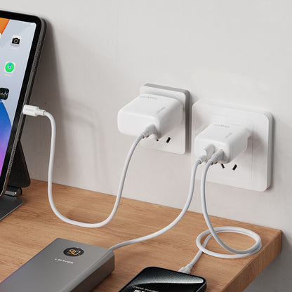 Lenyes LCH92 Type-C GaN Teknolojili PD Hızlı Şarj Özellikli Şarj Başlığı 30W