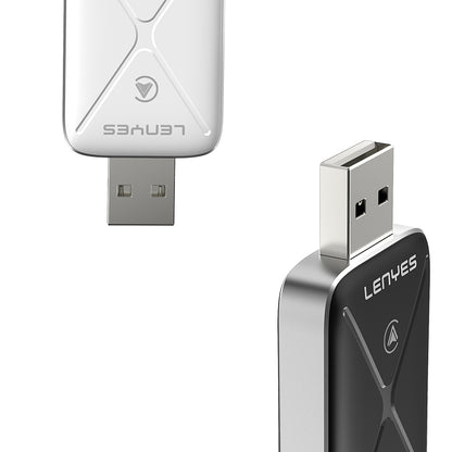 Lenyes LCP01 Android Auto Destekli CarPlay USB Bluetooth 5.0 Wireless Transmitter Adaptör
