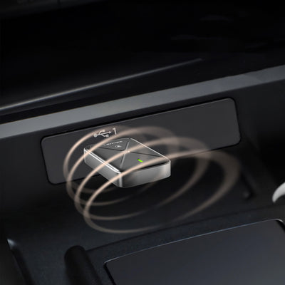 Lenyes LCP01 USB Bluetooth 5.0 Wireless Transmitter Adaptör Siyah