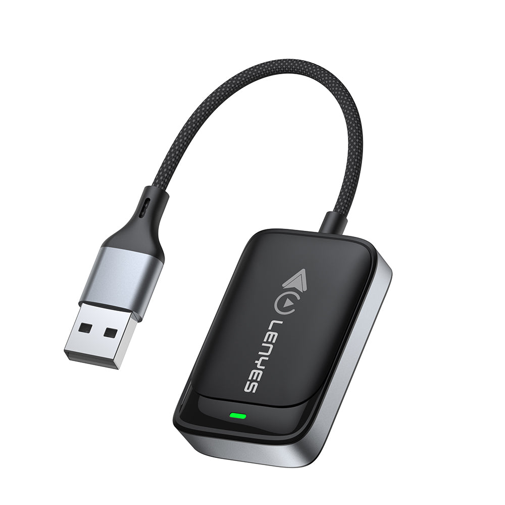 Lenyes LCP03 USB Bluetooth 5.0 Wireless Transmitter Adaptör Siyah