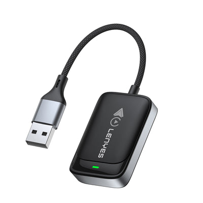 Lenyes LCP03 USB Bluetooth 5.0 Wireless Transmitter Adaptör Siyah