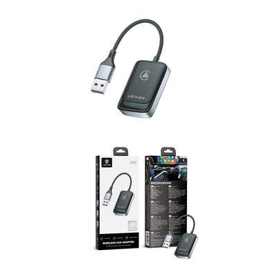 Lenyes LCP03 USB Bluetooth 5.0 Wireless Transmitter Adaptör Siyah