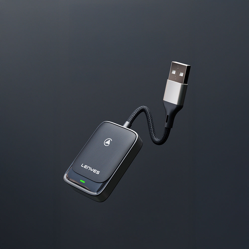 Lenyes LCP03 USB Bluetooth 5.0 Wireless Transmitter Adaptör Siyah