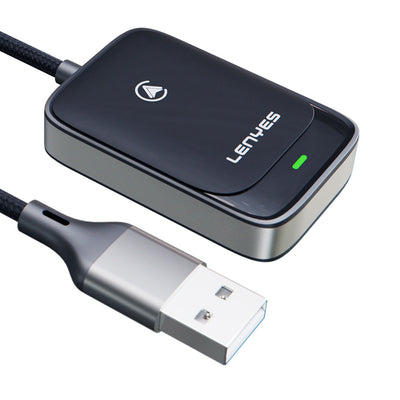 Lenyes LCP03 USB Bluetooth 5.0 Wireless Transmitter Adaptör Siyah