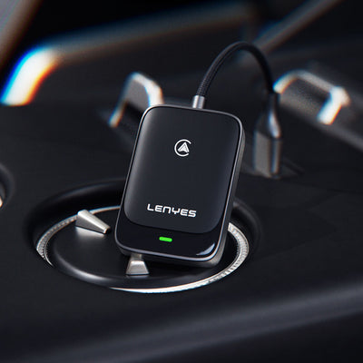 Lenyes LCP03 USB Bluetooth 5.0 Wireless Transmitter Adaptör Siyah