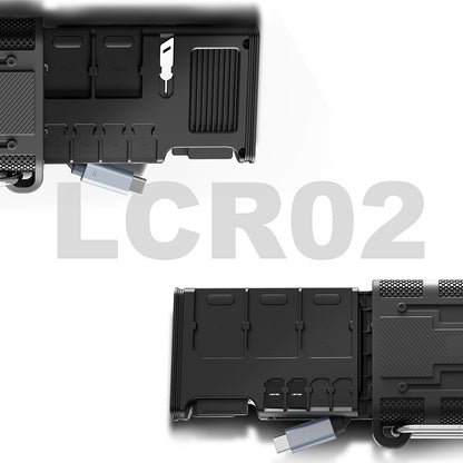 Lenyes LCR02 Type-C Kablolu Su Geçirmez Çoklu Kart Depolama ve Okuyucu Kutusu 10 Gbps