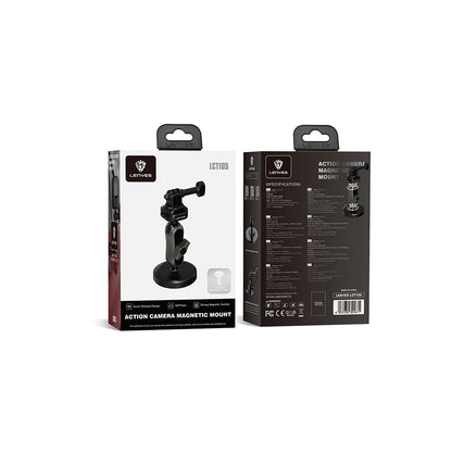 Lenyes LCT105 Teleskopik Vantuzlu Tasarım Aksiyon Kamera Tutucu