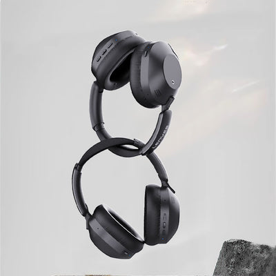 Lenyes LH28 Katlanabilir Tasarımlı ANC Özellikli ENC Teknolojili Kulak Üstü Bluetooth Kulaklık v5.4 Siyah