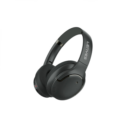 Lenyes LH61 Katlanabilir Tasarımlı TWS Kulak Üstü Bluetooth Kulaklık v5.4 Krem