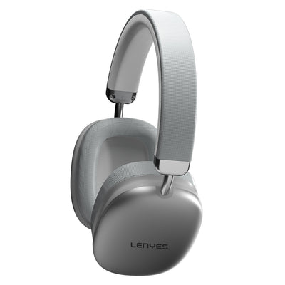 Lenyes LH81 Gürültü Engelleyici Hi-Fi Stereo Kulak Üstü Bluetooth Kulaklık v5.3 Gümüş