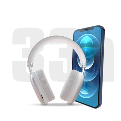 Lenyes LH81 Gürültü Engelleyici Hi-Fi Stereo Kulak Üstü Bluetooth Kulaklık v5.3 Gümüş