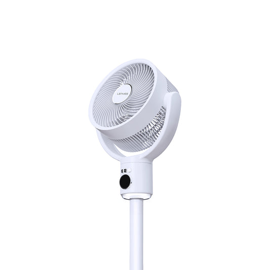 Lenyes LHF10 Dijital LED Göstergeli 5 Kademeli Uzaktan Kumandalı Uzayabilen Gövdeli 10 inç Fan