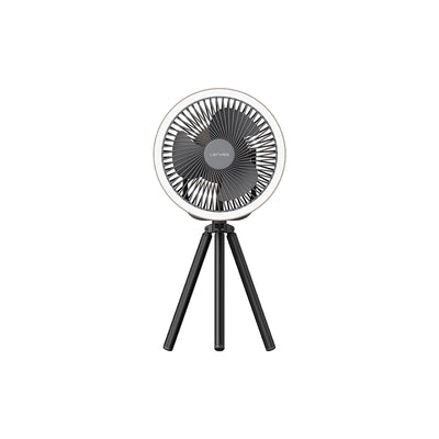 Lenyes LHF11 Led Işıklı 4 Kademeli Çok Fonksiyonlu Soğutucu Fan Beyaz