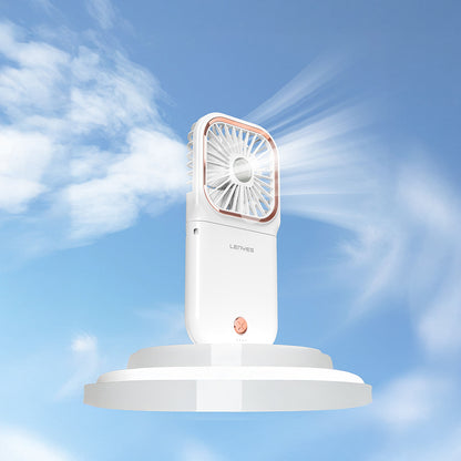 Lenyes LHF13 Powerbank Özellikli Standlı Portatif Soğutucu El Fanı