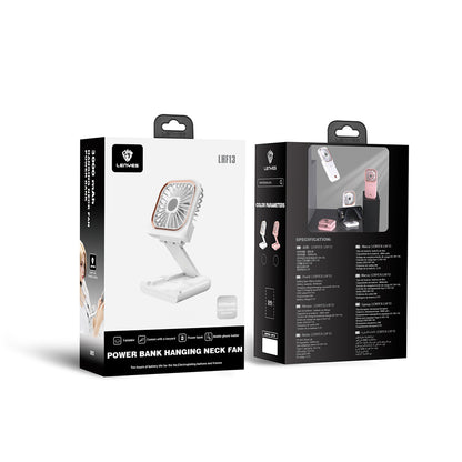 Lenyes LHF13 Powerbank Özellikli Standlı Portatif Soğutucu El Fanı
