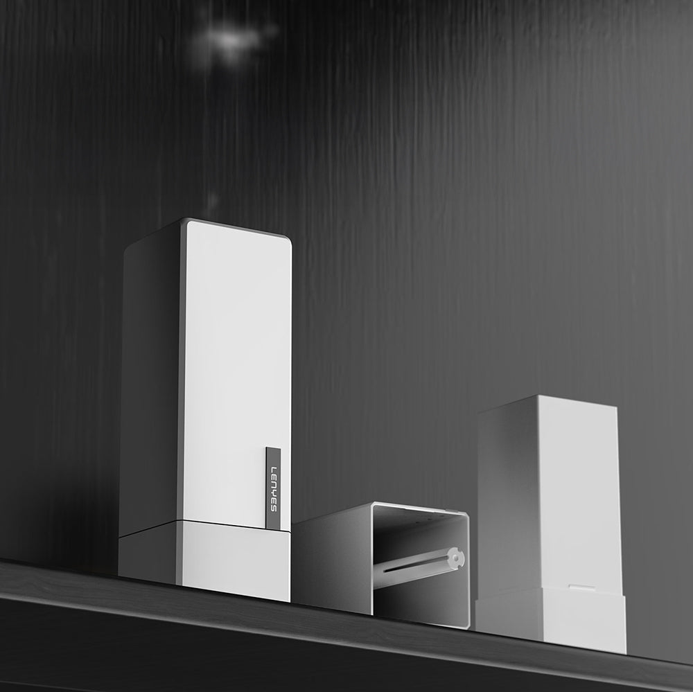 Lenyes LHU02 Küp Tipi RGB Atmosfer Işıklı Nano Sprey Sessiz Hava Nemlendirici