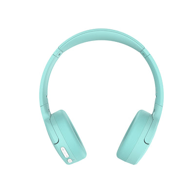 Lenyes LKH31 Ayarlanabilir Çocuklara Özel Kulak Üstü Kablolu ve Bluetooth Kulaklık v5.4 Pembe